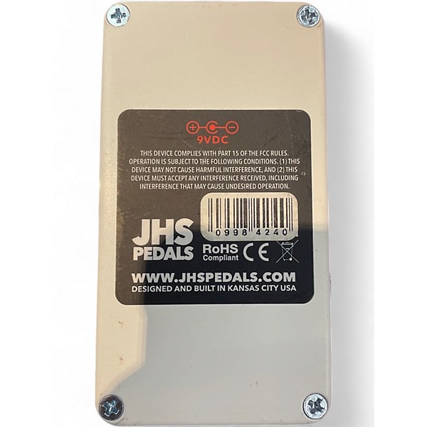Used JHS Pedals HALL REVERB Effect Pedal