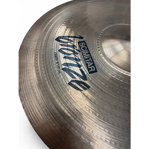 Used Zildjian 16in Scimitar Crash Cymbal