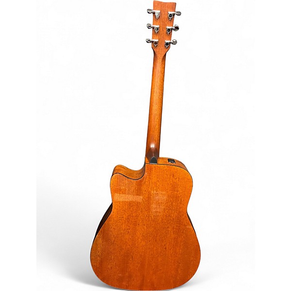 Used Yamaha FGX800C 2 Color Sunburst Acoustic Electric Guitar