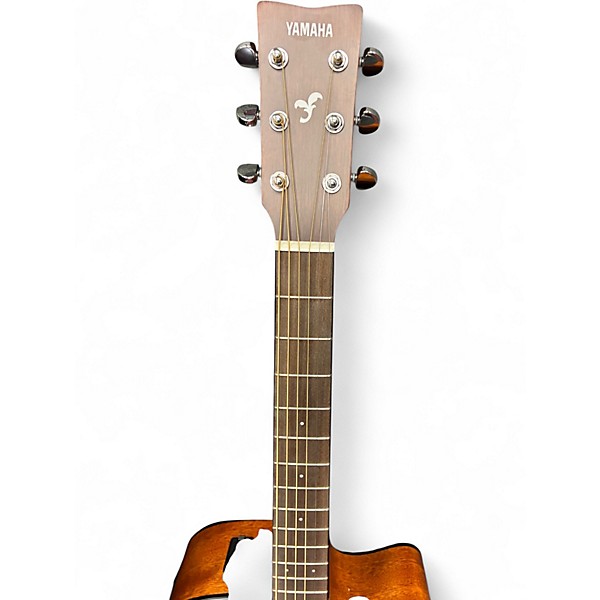 Used Yamaha FGX800C 2 Color Sunburst Acoustic Electric Guitar