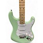 Used Squier Standard Stratocaster Surf Green Solid Body Electric Guitar