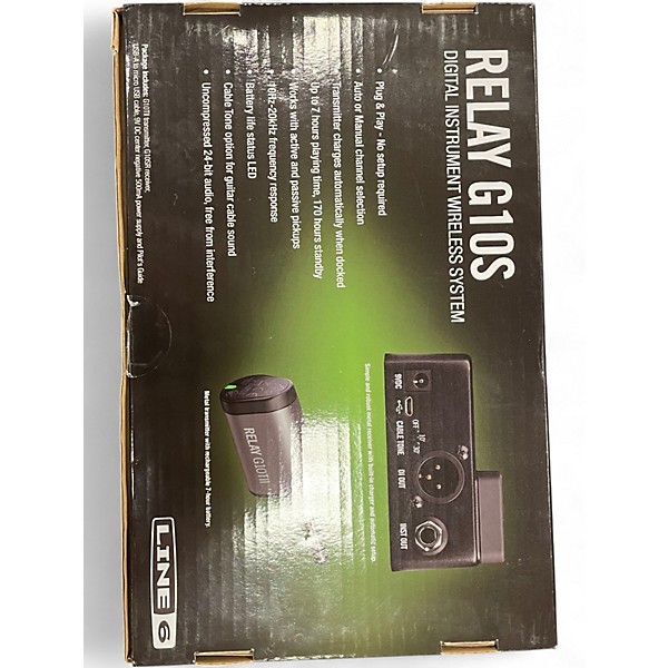 Used Line 6 Relay G10S Instrument Wireless System