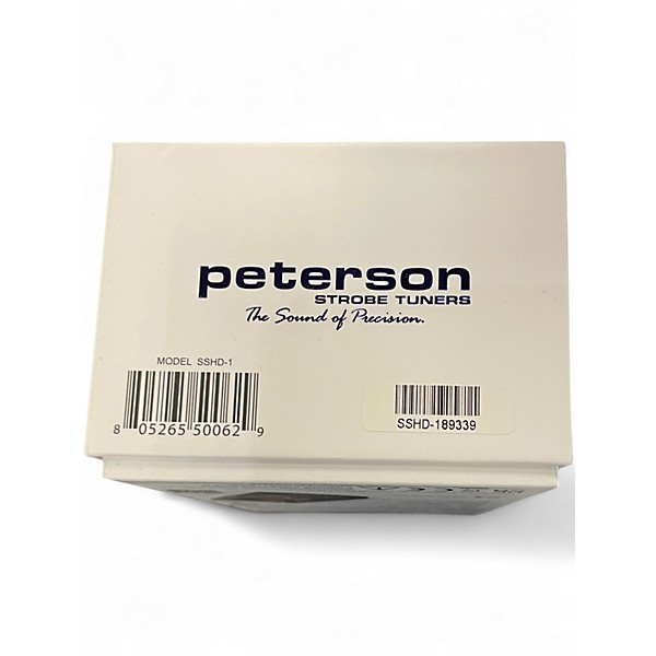 Used Peterson StroboStompHD Tuner Pedal