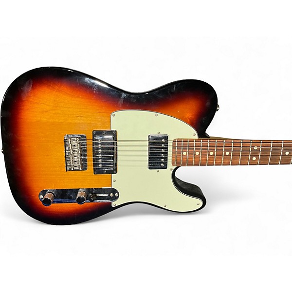 Used Fender Player Telecaster HH 3 Color Sunburst Solid Body Electric Guitar