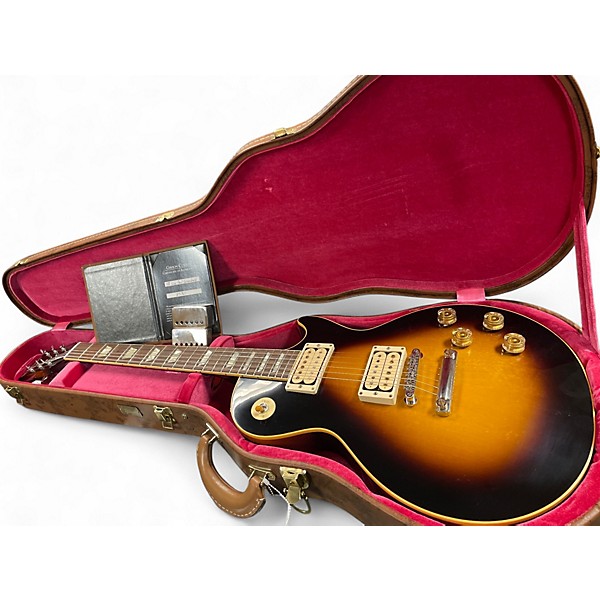 Used 2025 Gibson 1958 LES PAUL CUSTOM STANDARD M2M Tobacco Sunburst Solid Body Electric Guitar