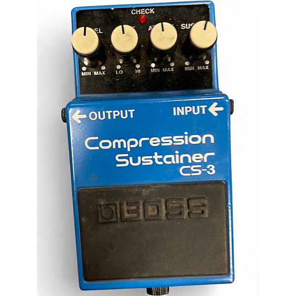 Used BOSS CS3 Compressor Sustainer Effect Pedal