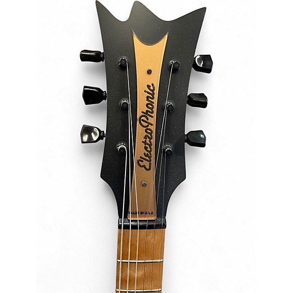 Used Electrophonic Innovations MODEL ONE Black Solid Body Electric Guitar