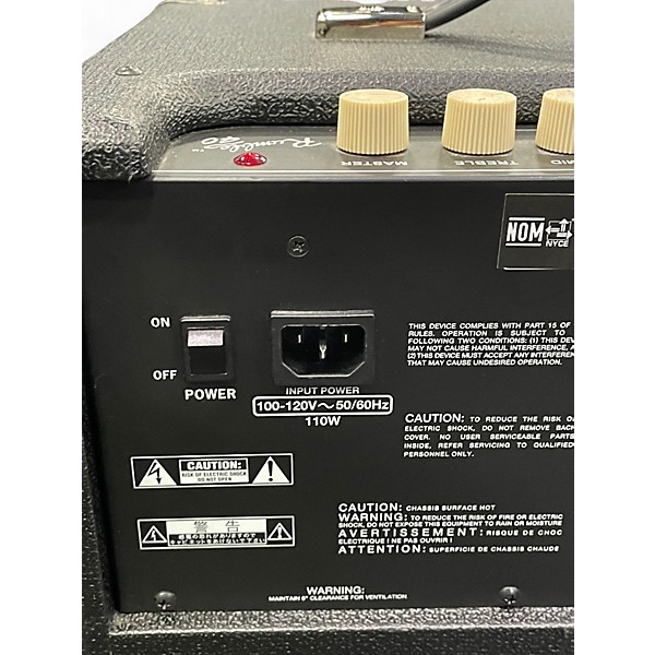 Used Fender Rumble V3 40W 1x10 Bass Combo Amp