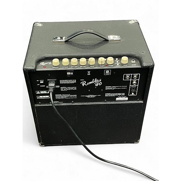 Used Fender Rumble V3 40W 1x10 Bass Combo Amp