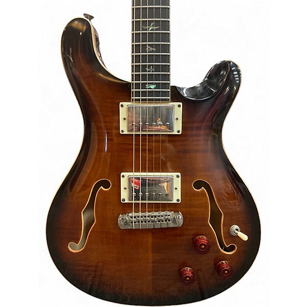 Used PRS SE PIEZO 2 Tone Sunburst Solid Body Electric Guitar