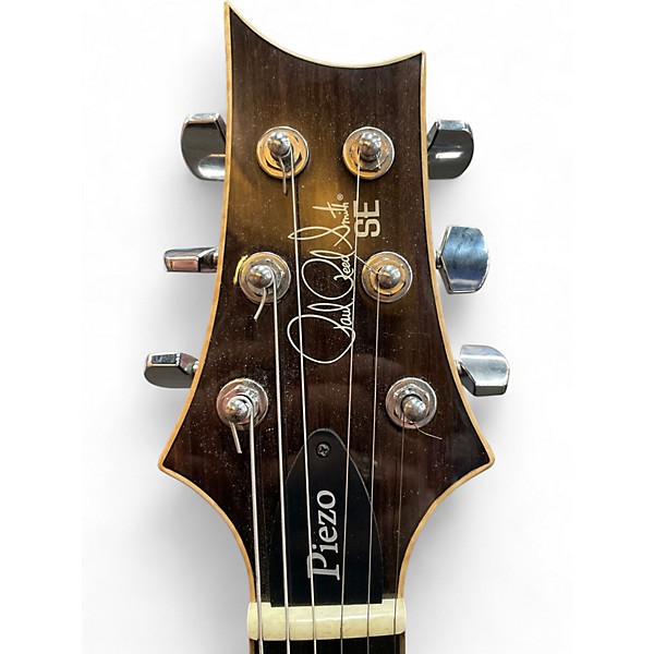 Used PRS SE PIEZO 2 Tone Sunburst Solid Body Electric Guitar
