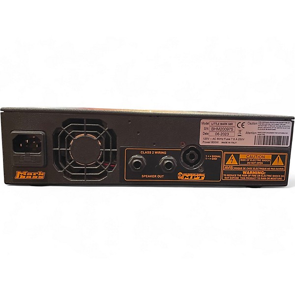 Used Markbass Little Mark III 500W Bass Amp Head