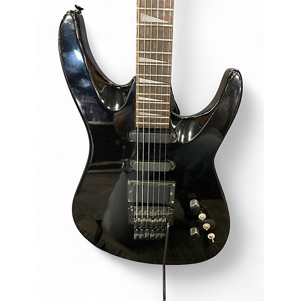 Used Memphis Jackson Style EMG Black Solid Body Electric Guitar