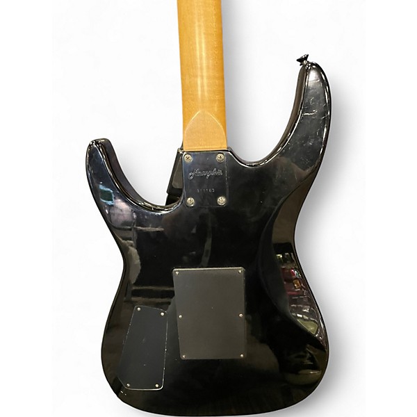 Used Memphis Jackson Style EMG Black Solid Body Electric Guitar