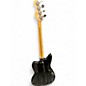 Used Squier Vintage Modified Jaguar Bass Black Electric Bass Guitar