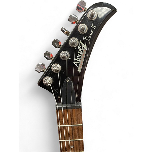 Vintage 1980s Alvarez DANA II RED Solid Body Electric Guitar