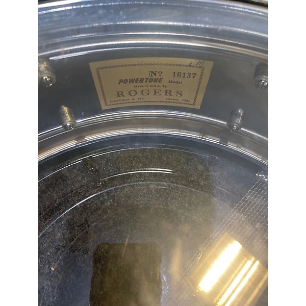 Used Rogers 14in snare Chrome Drum