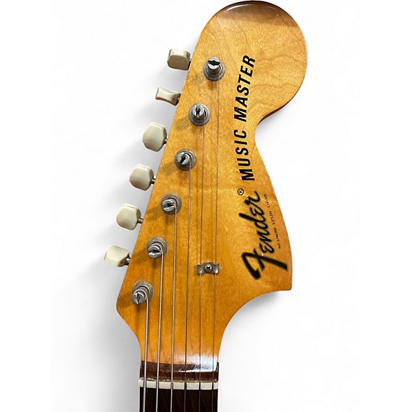 Vintage 1971 Fender MUSIC MASTER Dakota Red Solid Body Electric Guitar