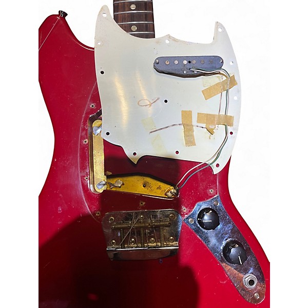 Vintage 1971 Fender MUSIC MASTER Dakota Red Solid Body Electric Guitar