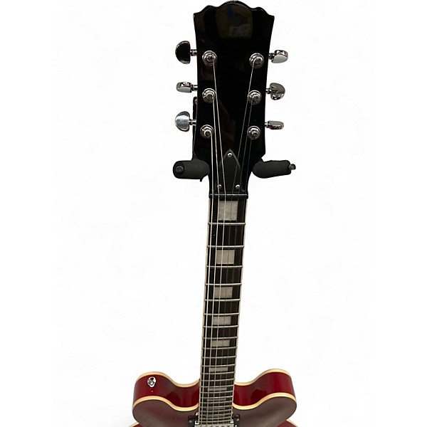 Used Miscellaneous 335 Style Cherry Hollow Body Electric Guitar