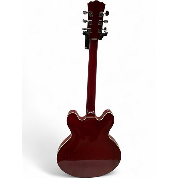 Used Miscellaneous 335 Style Cherry Hollow Body Electric Guitar