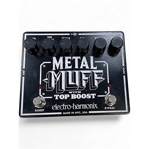 Used Electro-Harmonix Metal Muff Distortion Effect Pedal