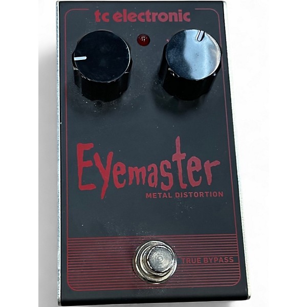 Used TC Electronic Eyemaster Metal Distortion Effect Pedal