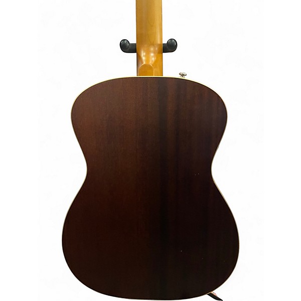 Used 2014 Fender Tim Armstrong Hellcat Natural Mahogany Acoustic Electric Guitar