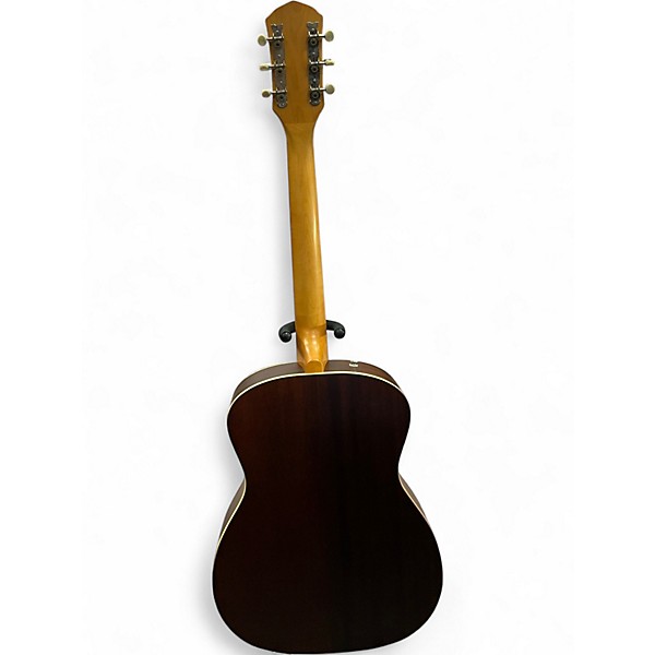 Used 2014 Fender Tim Armstrong Hellcat Natural Mahogany Acoustic Electric Guitar