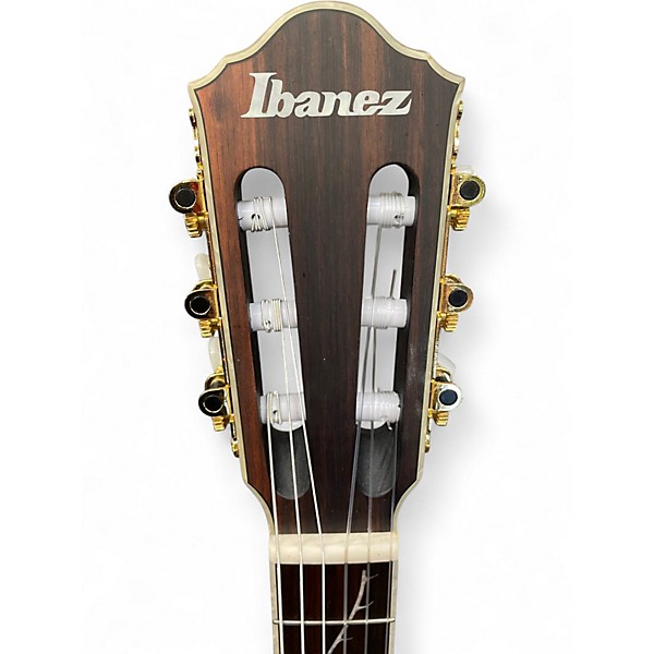 Used Ibanez TOD10N Black Classical Acoustic Electric Guitar