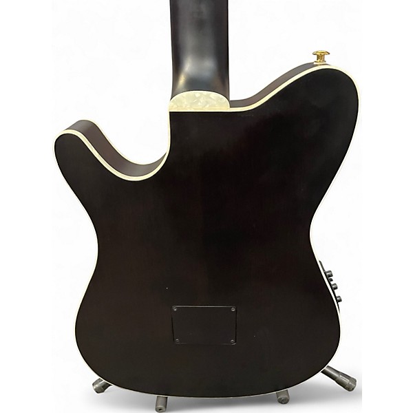 Used Ibanez TOD10N Black Classical Acoustic Electric Guitar