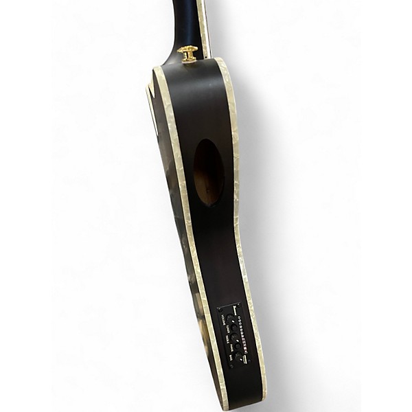 Used Ibanez TOD10N Black Classical Acoustic Electric Guitar