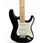 Used Fender Standard Stratocaster Black Solid Body Electric Guitar