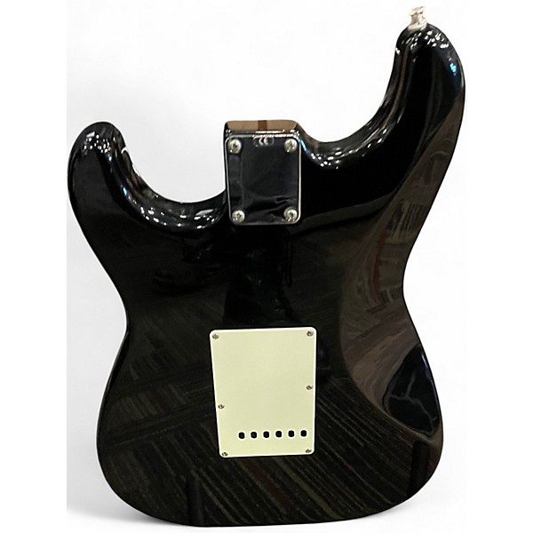Used Fender Standard Stratocaster Black Solid Body Electric Guitar