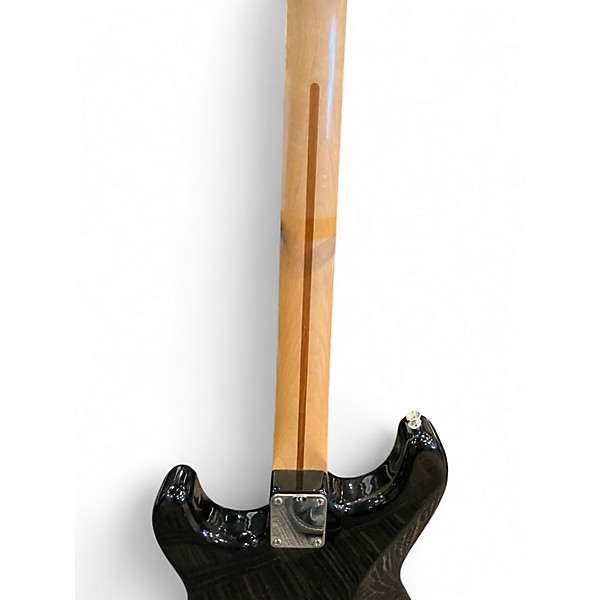 Used Fender Standard Stratocaster Black Solid Body Electric Guitar