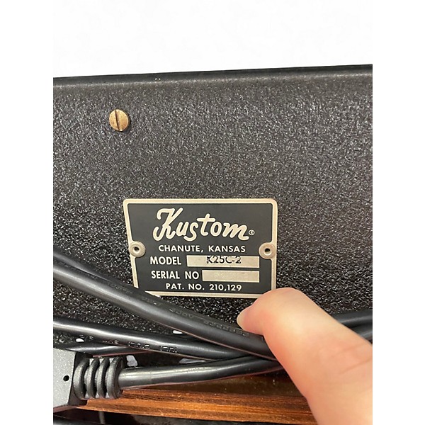Vintage 1970s Kustom K252C Tube Guitar Combo Amp