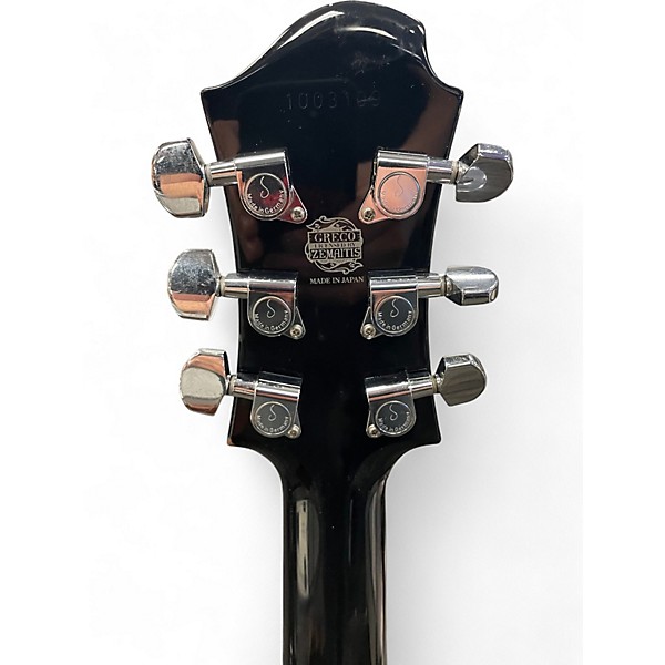Used Zemaitis GZ501 DIAMOND BLACK Solid Body Electric Guitar