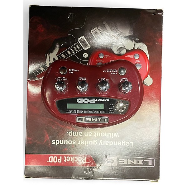 Used Line 6 Pocket Pod Amp Modeler Effect Processor