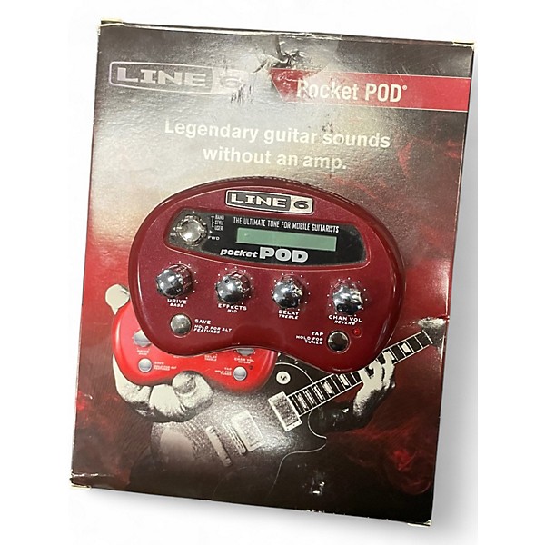 Used Line 6 Pocket Pod Amp Modeler Effect Processor