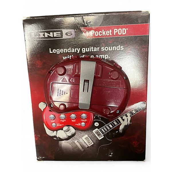 Used Line 6 Pocket Pod Amp Modeler Effect Processor