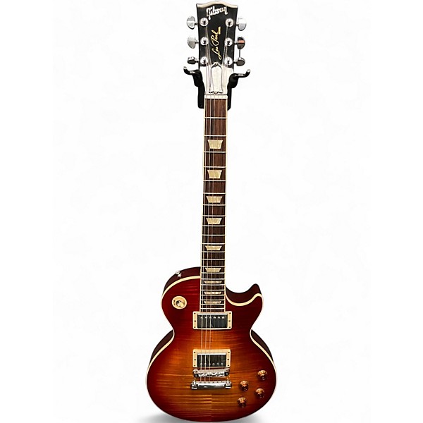 Used 2012 Gibson Les Paul Standard Cherry Sunburst Solid Body Electric Guitar