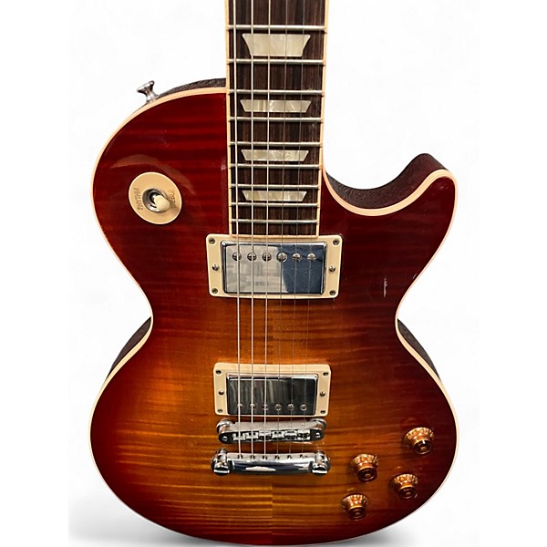 Used 2012 Gibson Les Paul Standard Cherry Sunburst Solid Body Electric Guitar