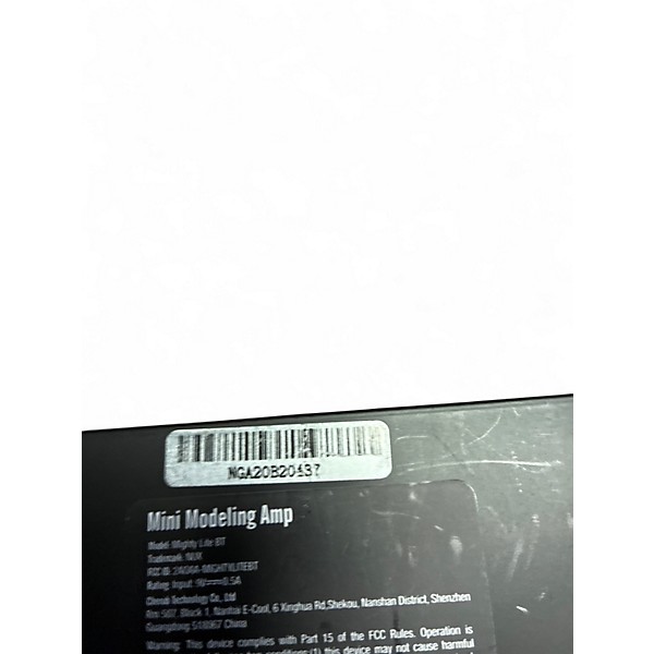 Used NUX Mighty Lite BT Battery Powered Amp