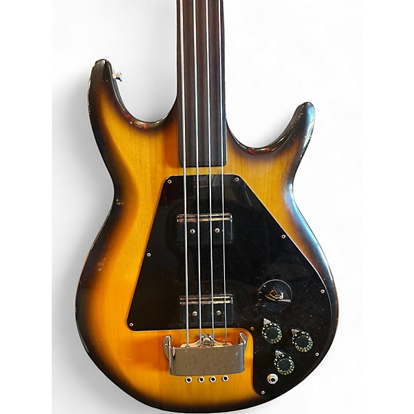 Vintage 1974 Gibson THE RIPPER 2 Color Sunburst Electric Bass Guitar