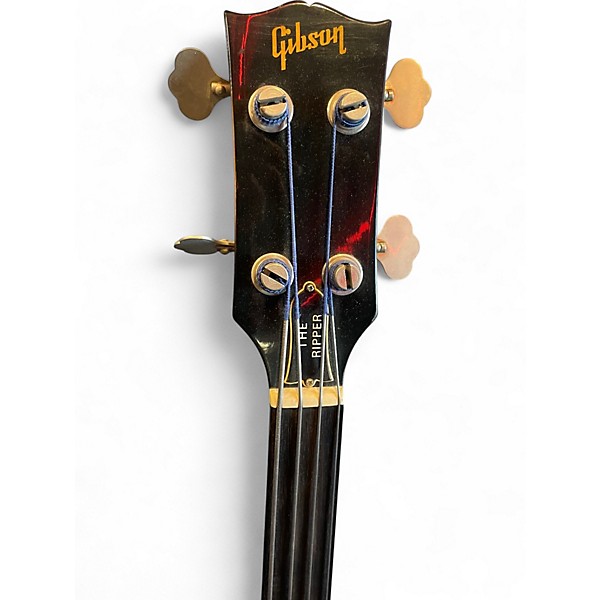 Vintage 1974 Gibson THE RIPPER 2 Color Sunburst Electric Bass Guitar