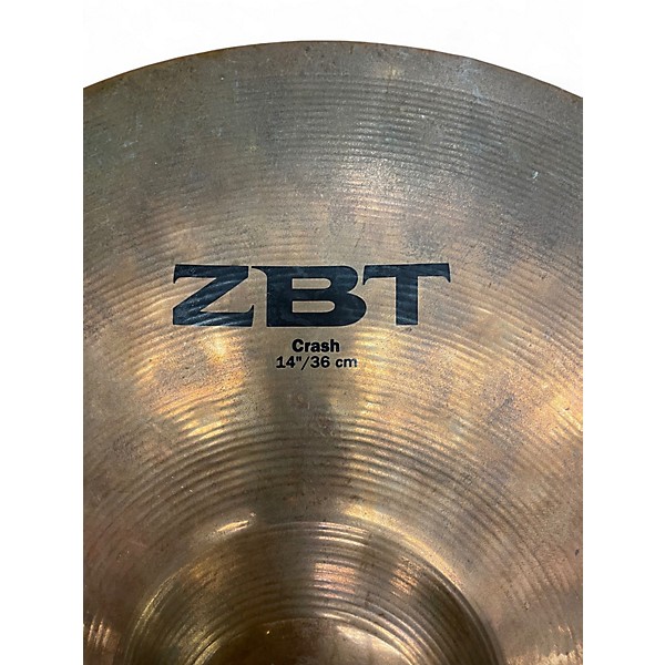 Used Zildjian 14in ZBT Crash Cymbal