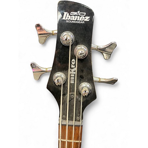 Used Ibanez GSRM20 Mikro Short Scale Black Electric Bass Guitar