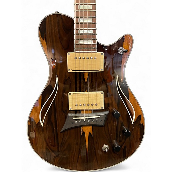 Used Michael Kelly Hybrid Special Ziricote Hollow Body Electric Guitar