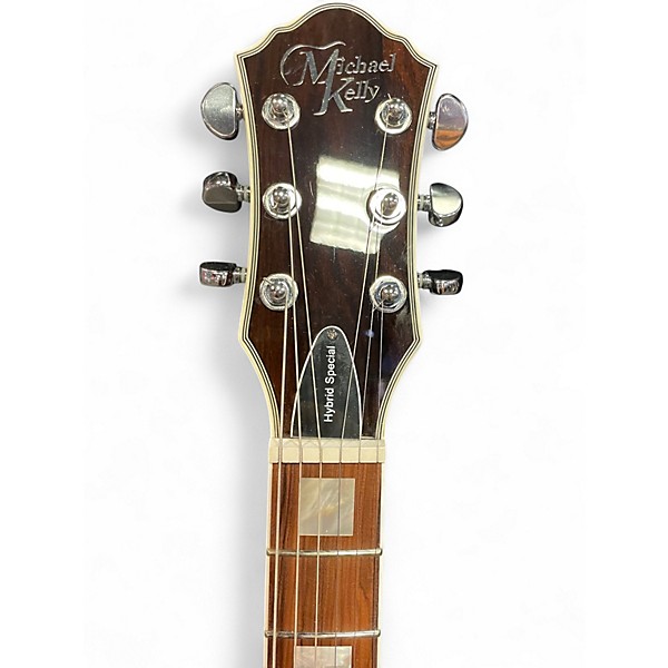 Used Michael Kelly Hybrid Special Ziricote Hollow Body Electric Guitar