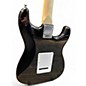 Used Squier Bullet Stratocaster Left Handed Black Electric Guitar